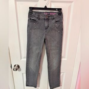 PLACE girls size 12 Charcoal Skinny Jeans